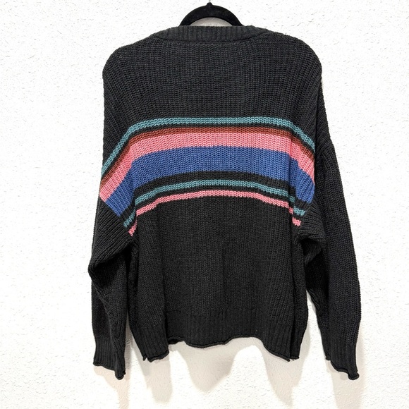 American Eagle Outfitters Gray Knit Sweater XL - Picture 6 of 7